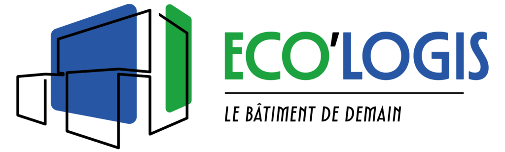Logo Eco'Logis, constructeur de modulaire en Vendée et partout en France.